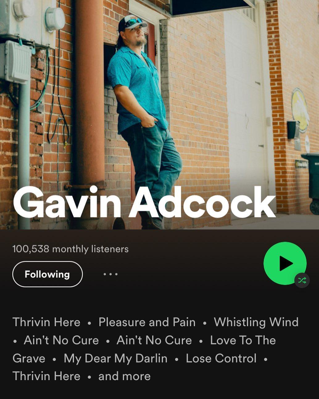 Gavin Adcock Instagram Post Influencer Campaign