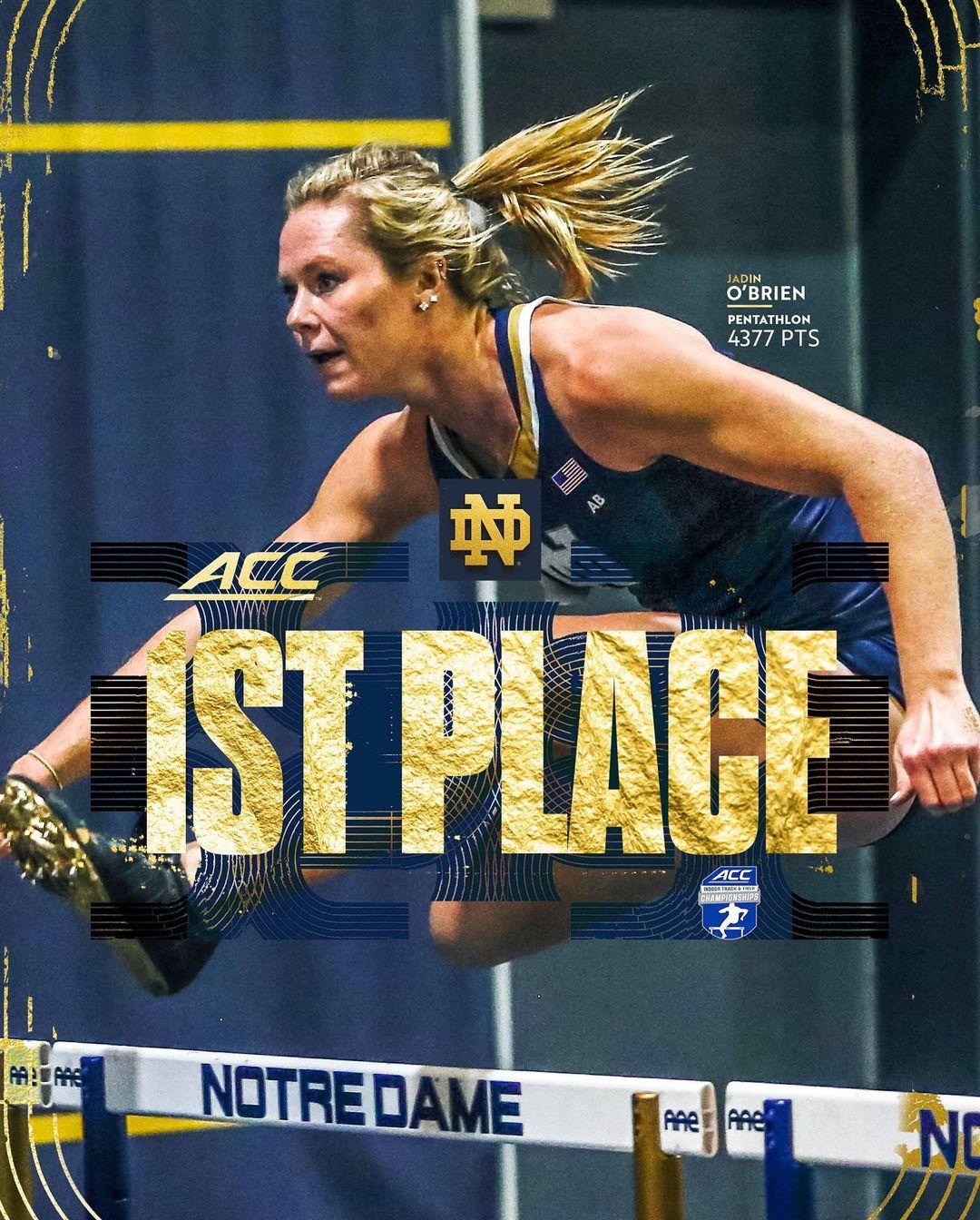 Jadin O'Brien | University Of Notre Dame | Postgame Player Portal