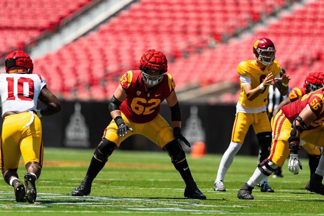 Cooper Lovelace University Of Southern California Postgame Player