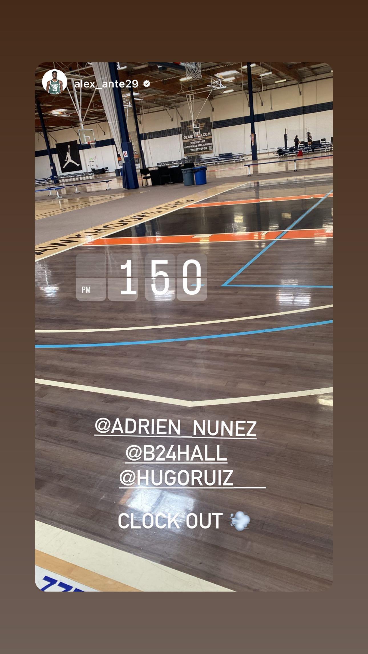 Adrien Nunez Instagram Story Influencer Campaign